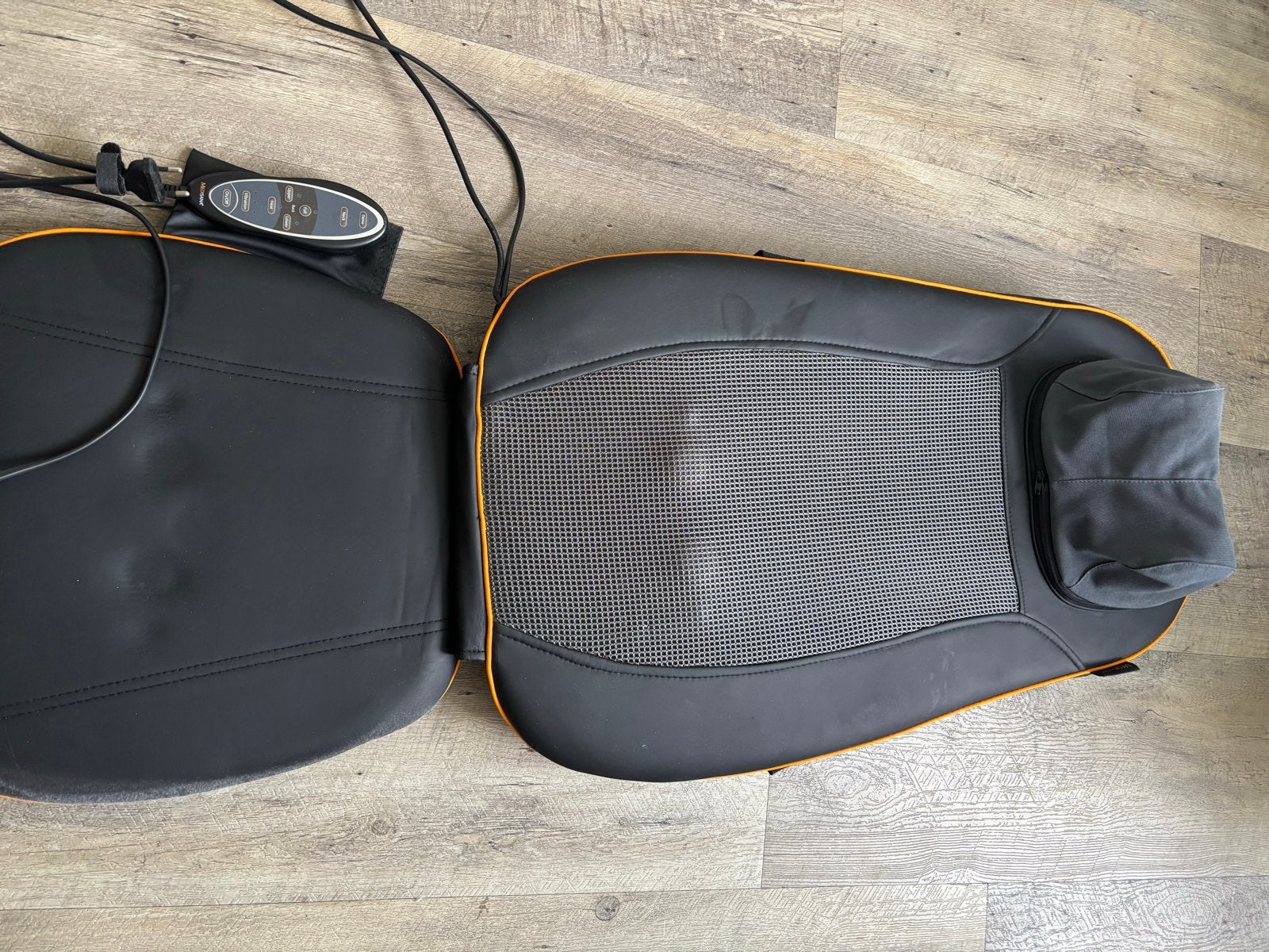 Massagestoel voor de rug en nek, Sport en Fitness, Ophalen, Gebruikt, Massagestoel of Kussen