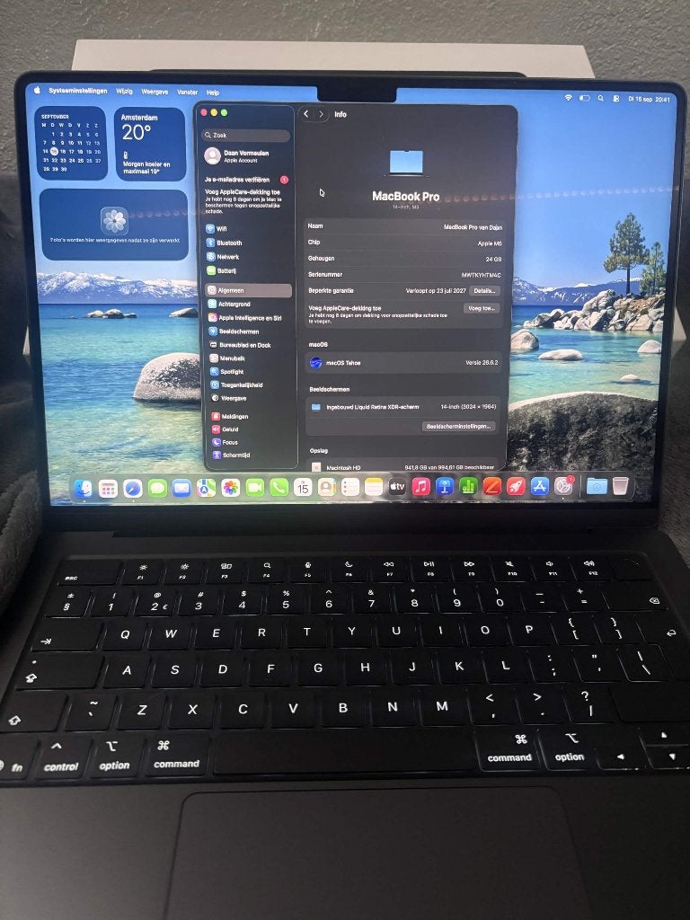 Foto 5 van MacBook Pro 2026 M5 14" Nano 24GB/1TB Spacezwart Ongebruikt