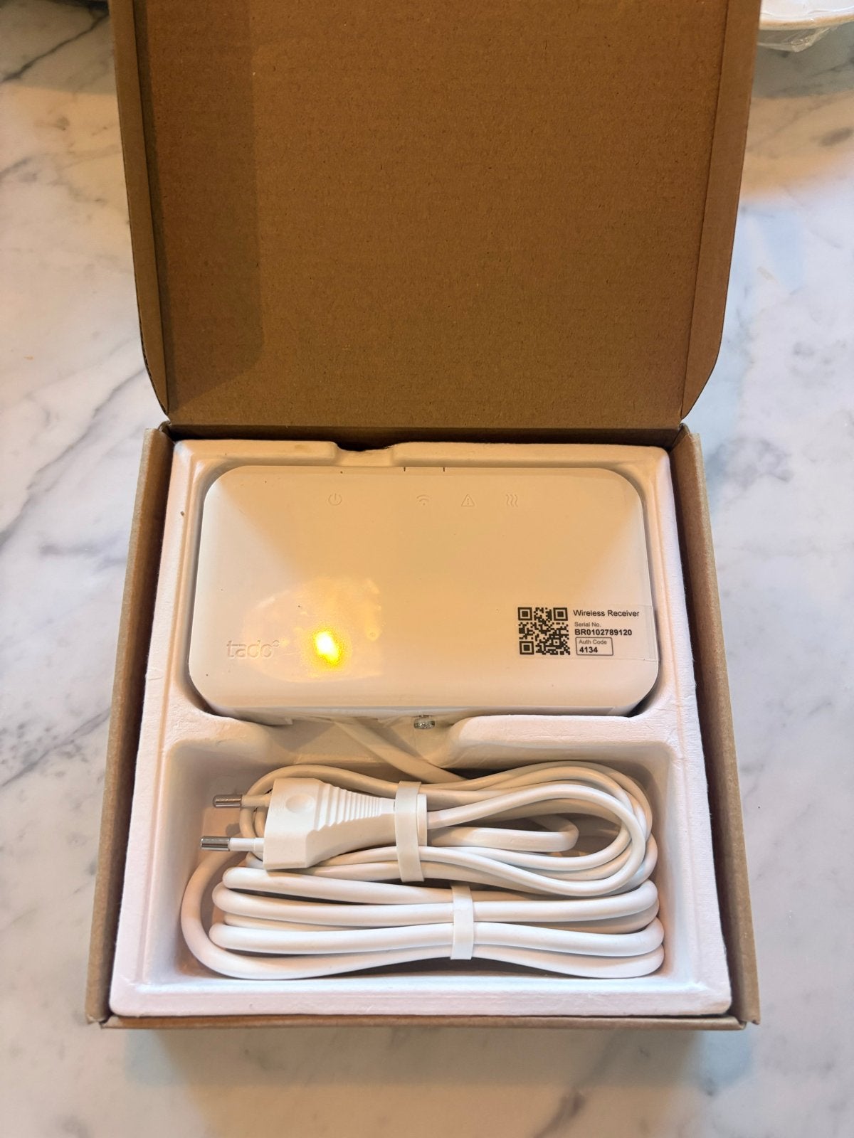 Tado Wireless Receiver (EU) - Nieuw in doos, Doe-het-zelf en Verbouw, Ophalen of Verzenden, Slimme thermostaat, Nieuw