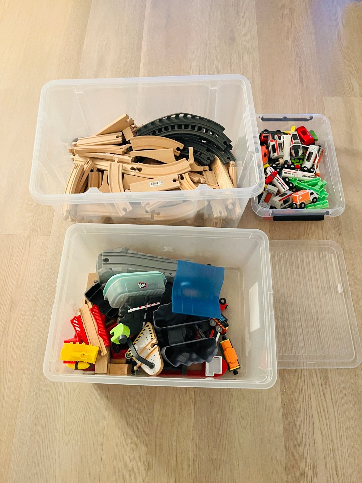 Grote BRIO Houten Trein Collectie - Meer dan 300 Stuks!, Ophalen, Gebruikt, Jongen of Meisje
