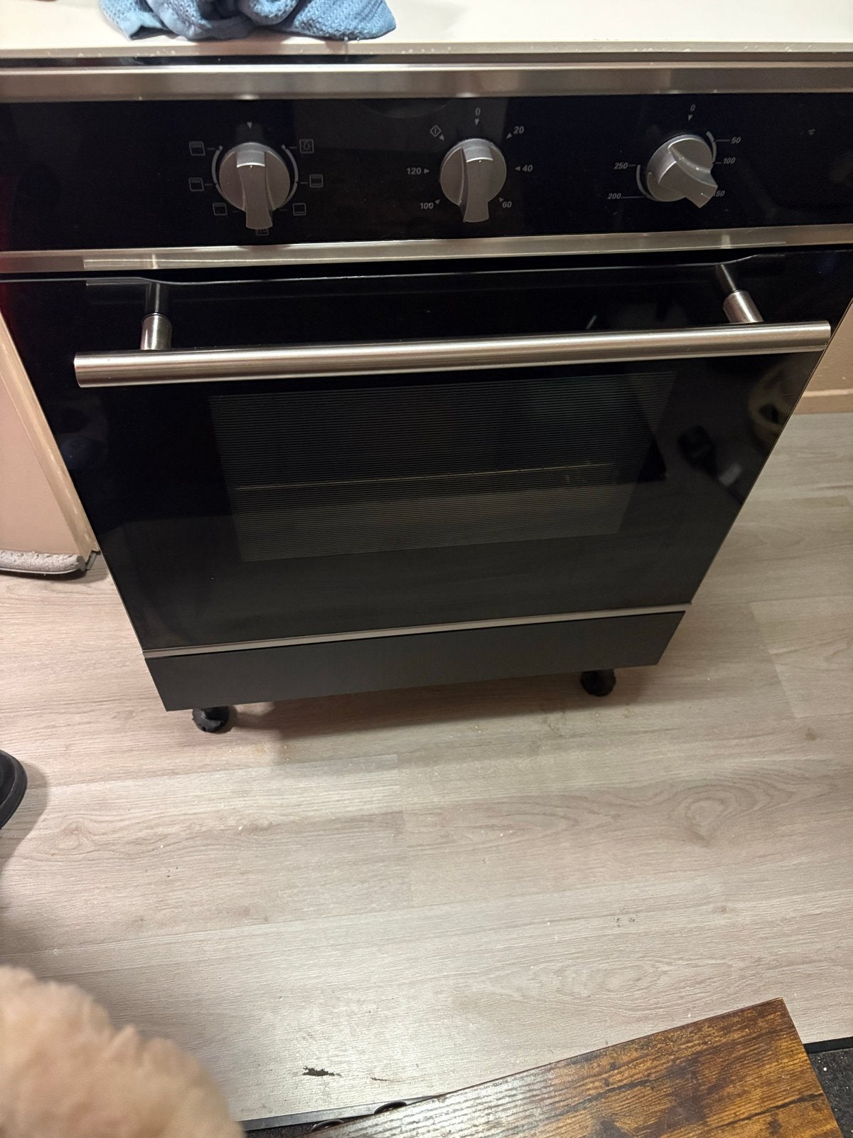HANSEATIC 65M40M1-E1131A Oven - Zwart, Inbouw, Ophalen, Overige merken, Oven, Zo goed als nieuw