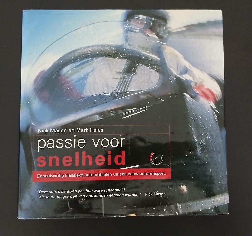 Passie voor snelheid, Boeken, Gelezen, Nick Mason, Ophalen of Verzenden, Overige merken