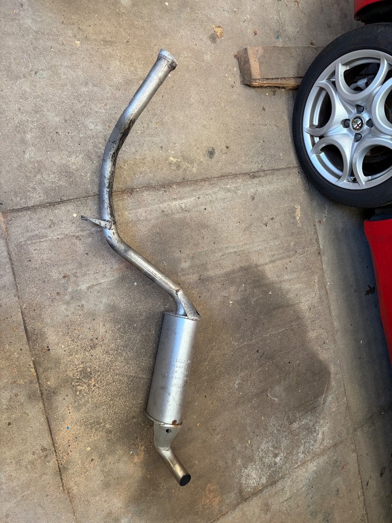 Uitlaat Alfa Romeo GTV 1985 - IMASAF, Ophalen, Gebruikt, Alfa Romeo