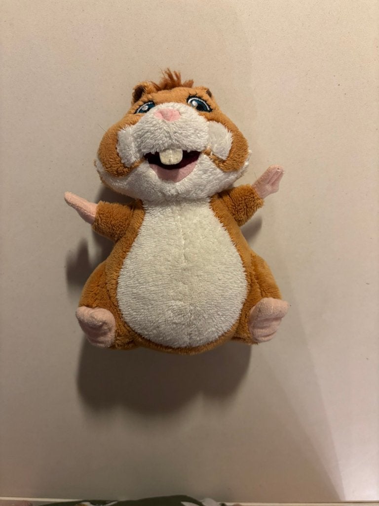 Albert heijn ah hamster knuffel klein formaat vintage!, Albert Heijn, Hamster, Ophalen of Verzenden, Zo goed als nieuw