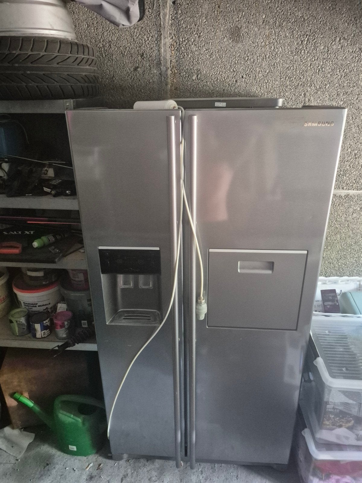 Samsung Amerikaanse koelkast, Ophalen, Gebruikt, 200 liter of meer, 60 cm of meer
