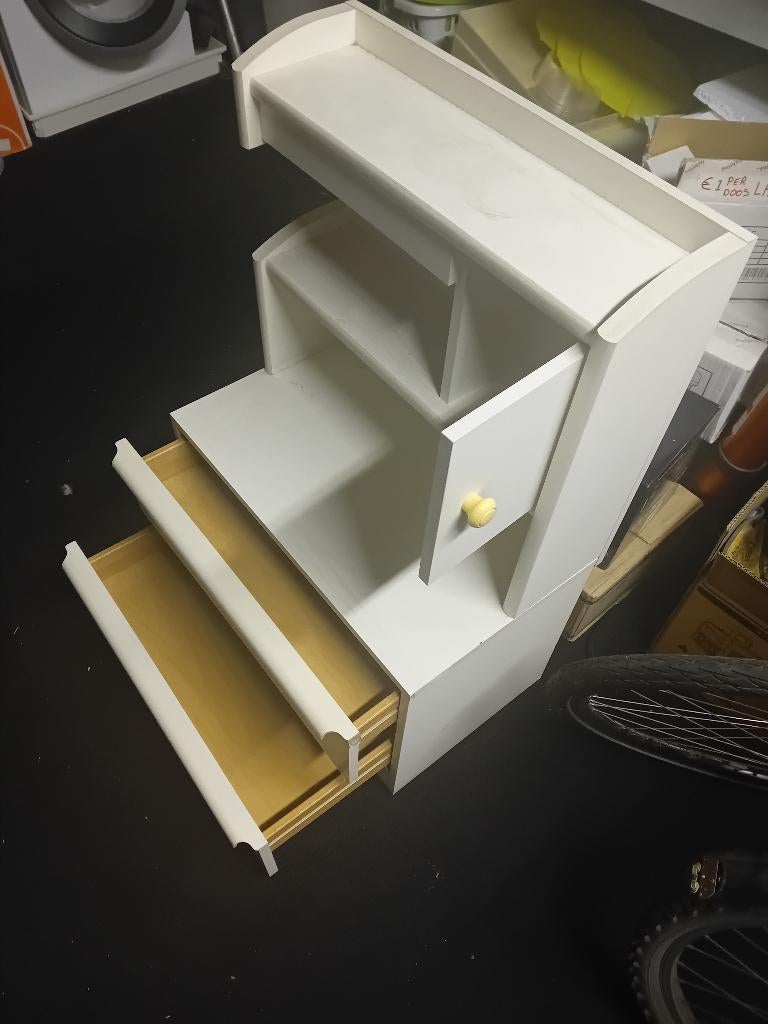 Kleine Kast met 2 laden, Ophalen, Gebruikt