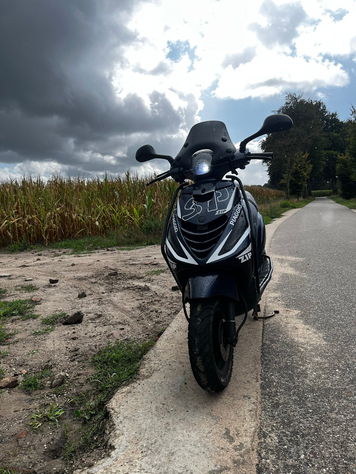 Piaggio Zip Scooter -50cc-midnight blue, Goed Onderhouden, Ophalen, Gebruikt, Benzine, Piaggio