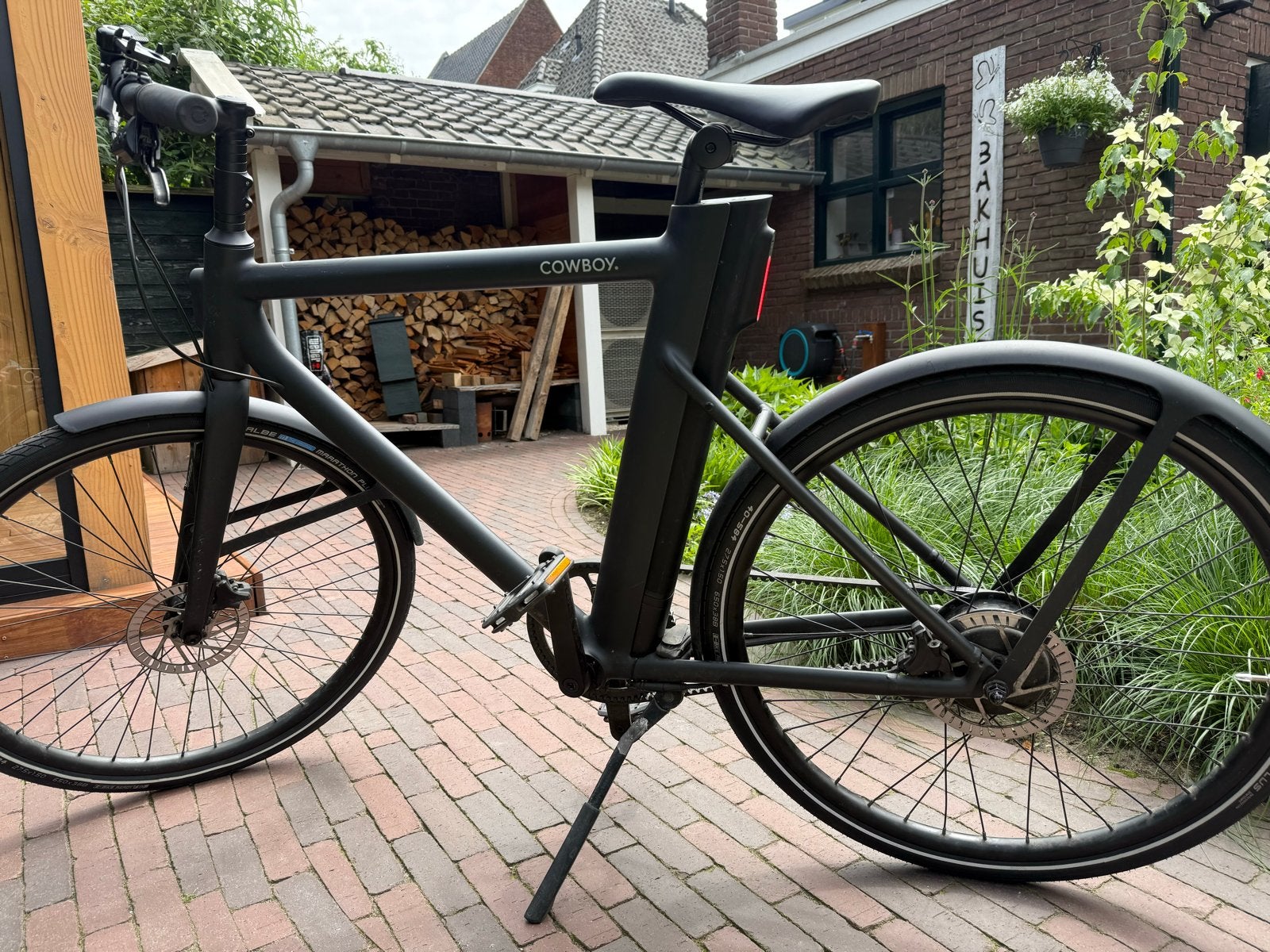 Cowboy C3 urban e-bike - Nieuwe banden, Ophalen, Gebruikt, 50 km per accu of meer, 55 tot 59 cm