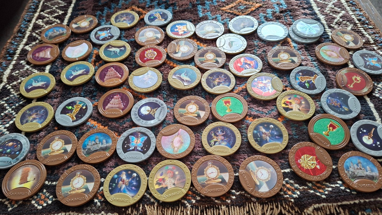 60 Symbolica Efteling munten (1), Ophalen of Verzenden, Zo goed als nieuw, Overige typen
