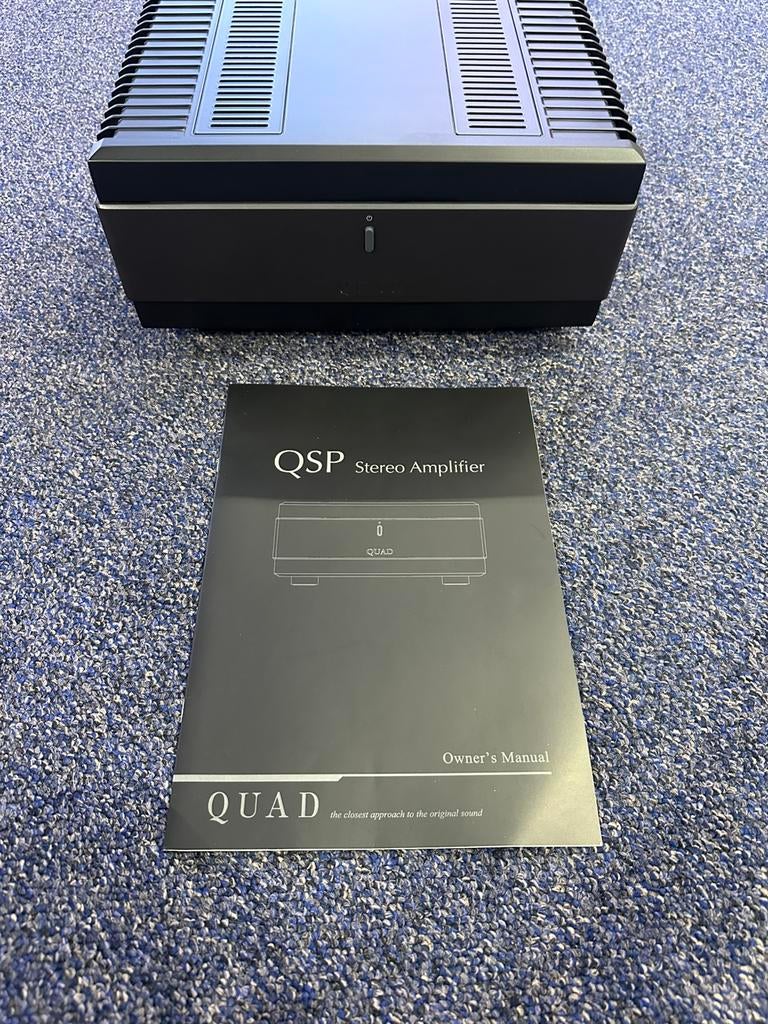 QUAD voor en eind versterker, Ophalen, Nieuw, 120 watt of meer, Overige merken