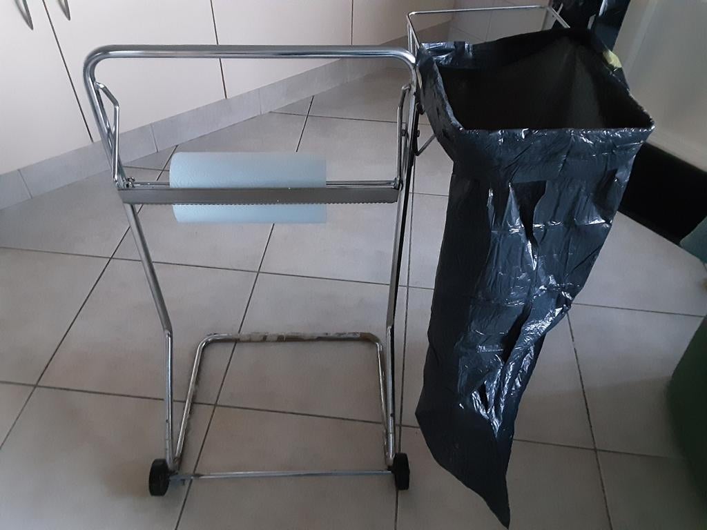 Keukenrolhouder met vuiniszakhouder, Ophalen of Verzenden
