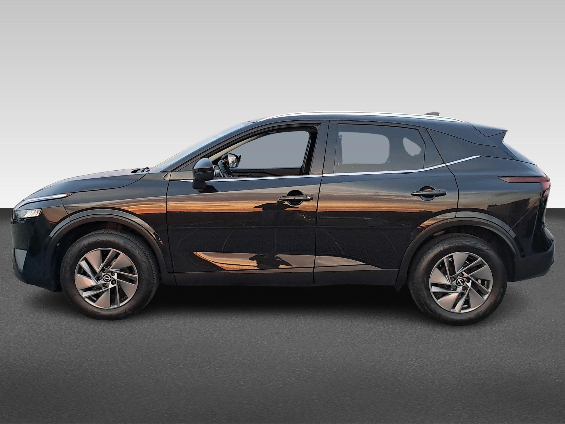 Nissan Qashqai 1.3 MHEV Xtronic Acenta, Auto's, Zwart, Origineel Nederlands, 75 €/maand, LED verlichting
