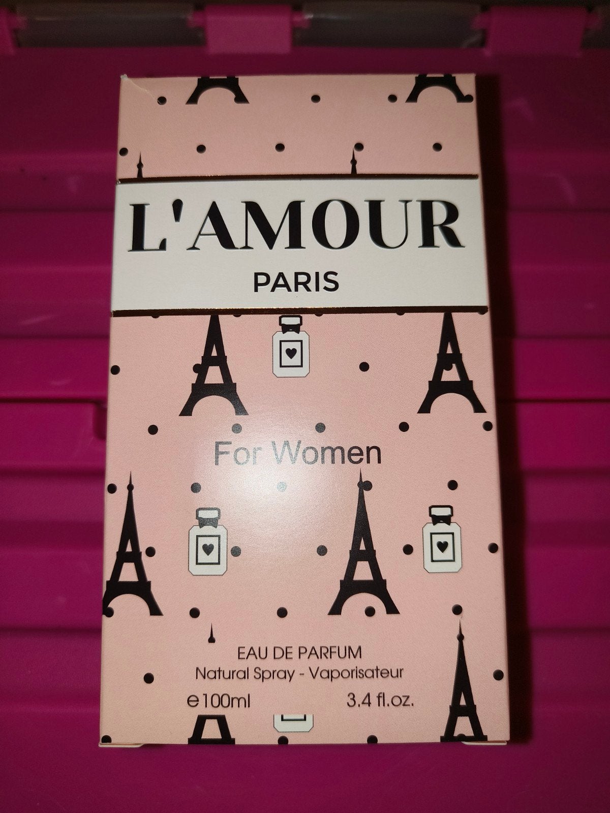 L'AMOUR PARIS Eau de Parfum voor Vrouwen - 100ml, Ophalen of Verzenden, Nieuw