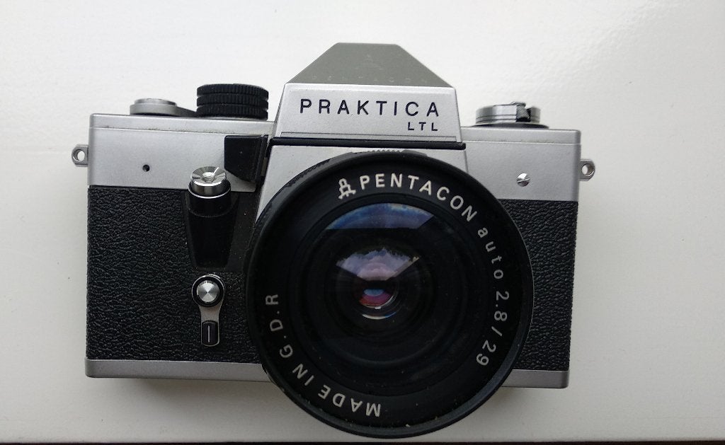 Praktica spiegelreflex camera, Ophalen of Verzenden, Gebruikt, Spiegelreflex, Overige Merken