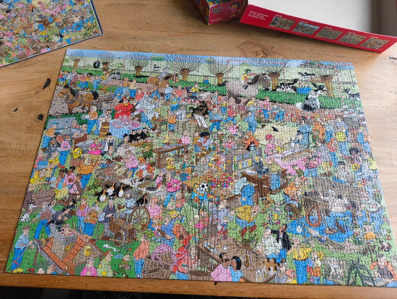 Jan van Haasteren puzzel Oud Hollandse Ambachten, Hobby en Vrije tijd, Denksport en Puzzels, Ophalen of Verzenden, 500 t/m 1500 stukjes