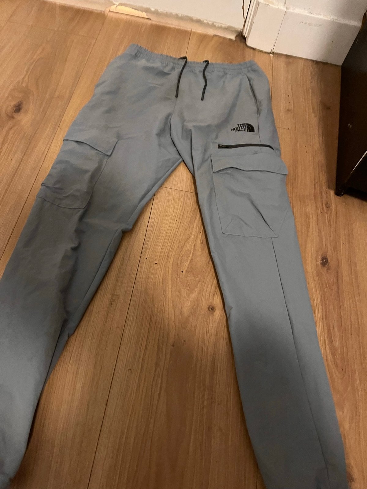 The North Face 2-delige set – blauw/grijs maat S, Kleding | Heren, Ophalen, Blauw, Zo goed als nieuw, Algemeen