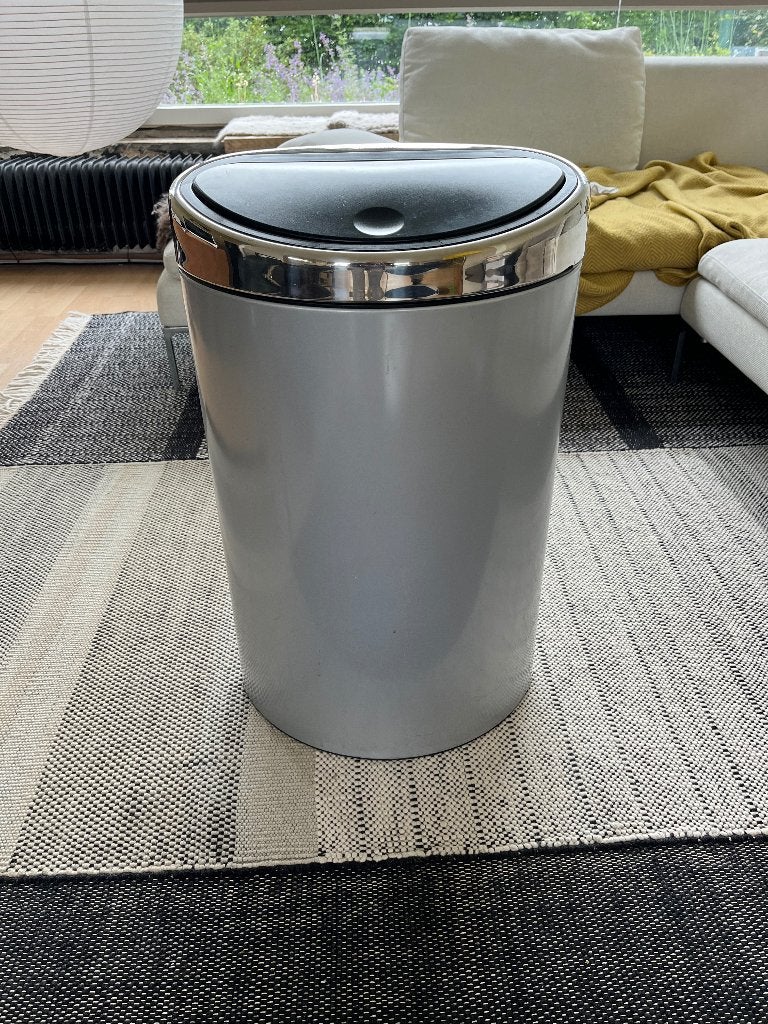 Brabantia Touch Bin Prullenbak (ovaal, 40-45 ltr), Gebruikt, 50 tot 75 cm, 40 liter of meer, Ophalen of Verzenden