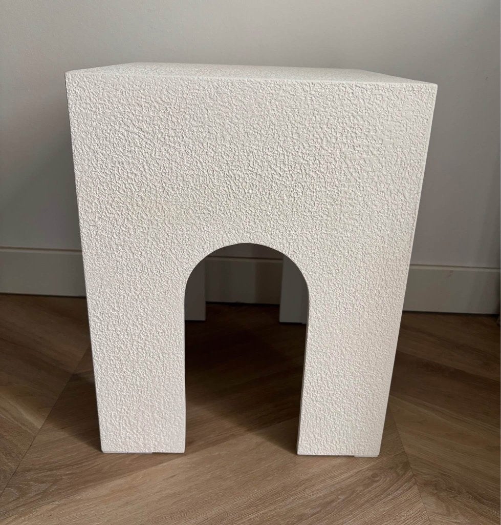H&M Home bijzettafel, Huis en Inrichting, 45 tot 60 cm, Minder dan 55 cm, Rond, Nieuw