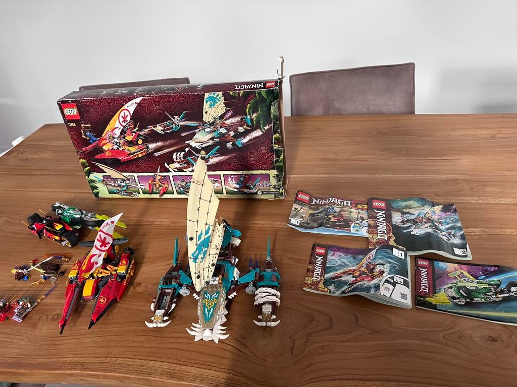 Ninjago set van Lego 1 maal in elkaar gezet, Kinderen en Baby's, Speelgoed | Duplo en Lego, Ophalen of Verzenden, Zo goed als nieuw