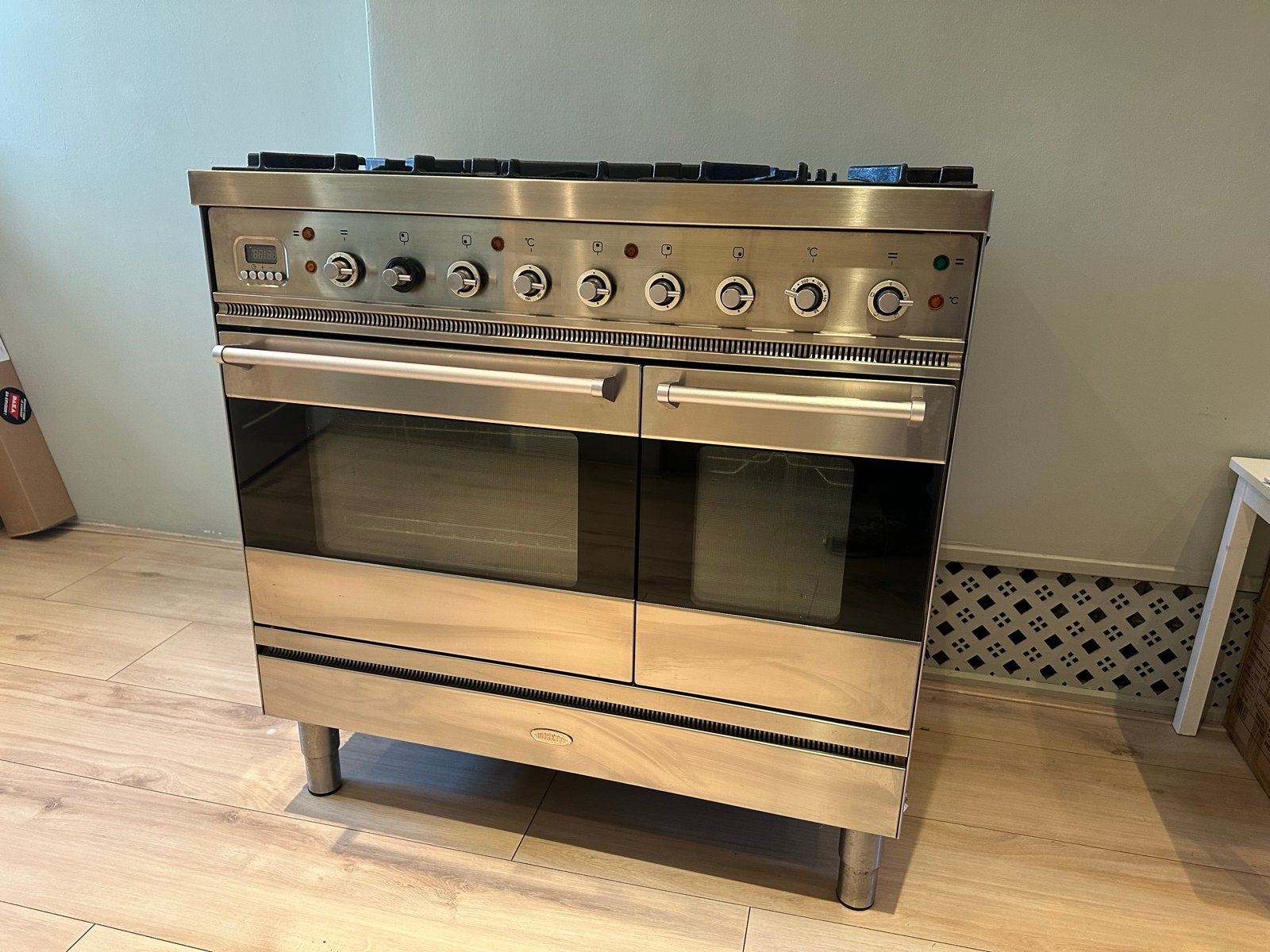 Boretti Fornuis V94GAS - Vrijstaand Gasfornuis Ovens 90cm