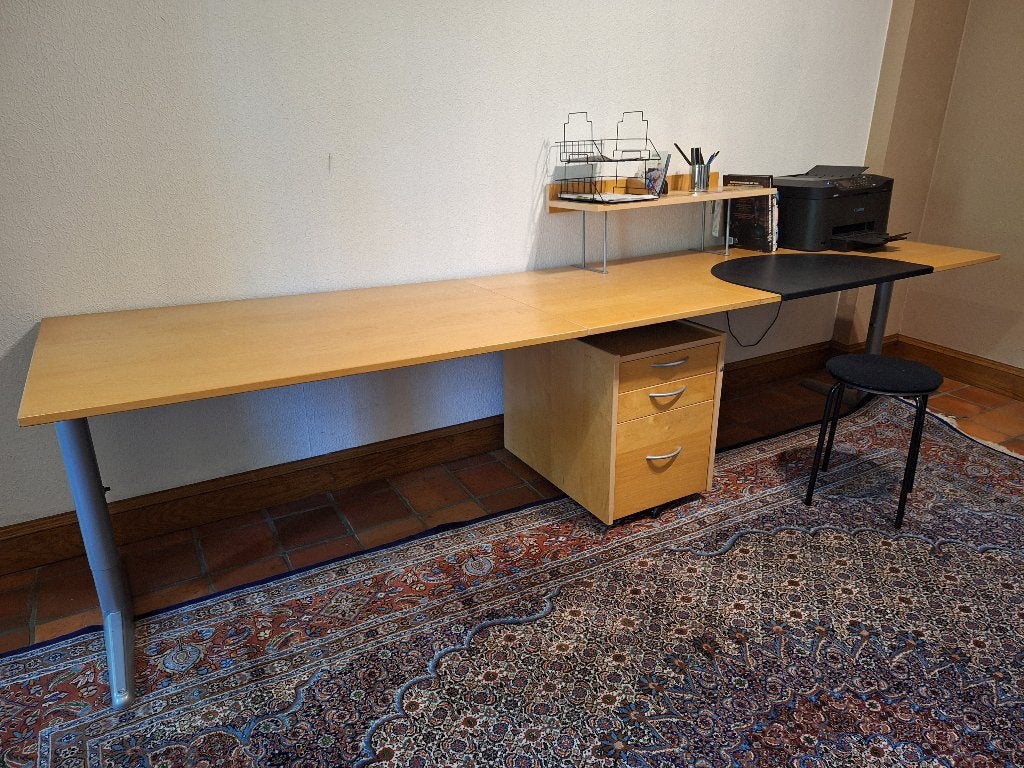 bureau, Ophalen, Overige typen, Scandinavisch, Zo goed als nieuw