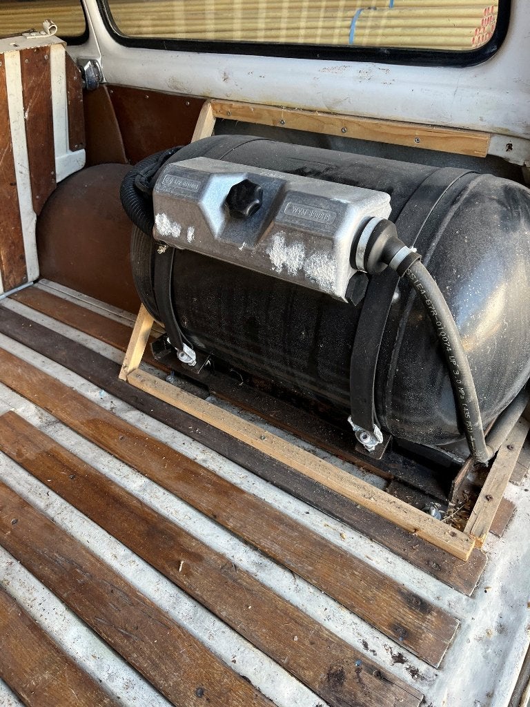 GRATIS gastank uit Oldtimer, Ophalen, Gebruikt