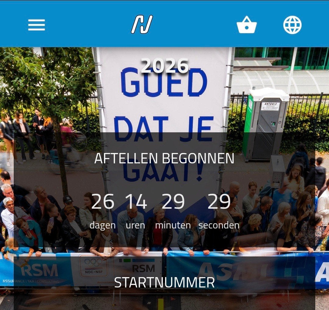ASML Marathon startbewijs, Tickets en Kaartjes, Eén persoon