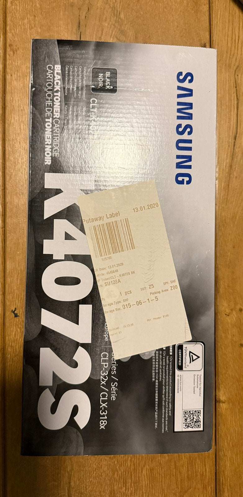Nieuw/origineel Samsung Toner Zwart CLT-K4072S (SU128A), Ophalen of Verzenden, Nieuw, Toner
