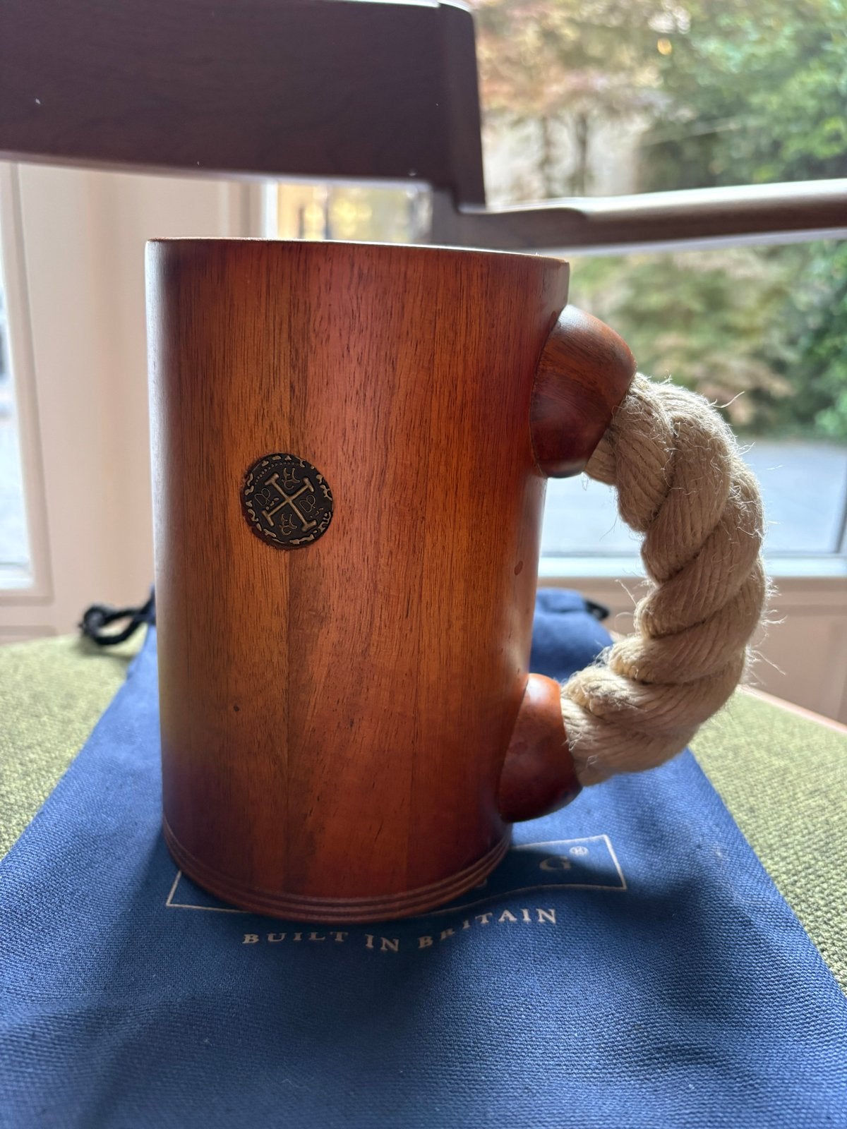 Chuug wooden thermal mug - new, handcrafted, Ophalen, Nieuw, Bruin, Hout