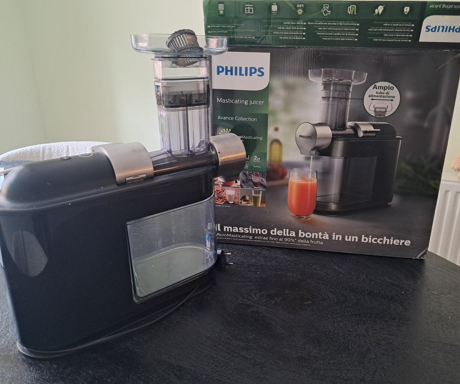 Philips Masticating Juicer Avance Collection, Ophalen of Verzenden, Zo goed als nieuw