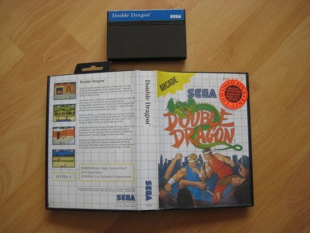 Double Dragon Sega Mastersystem Master System, Spelcomputers en Games, Games | Sega, Avontuur en Actie, Gebruikt, 2 spelers, Ophalen of Verzenden