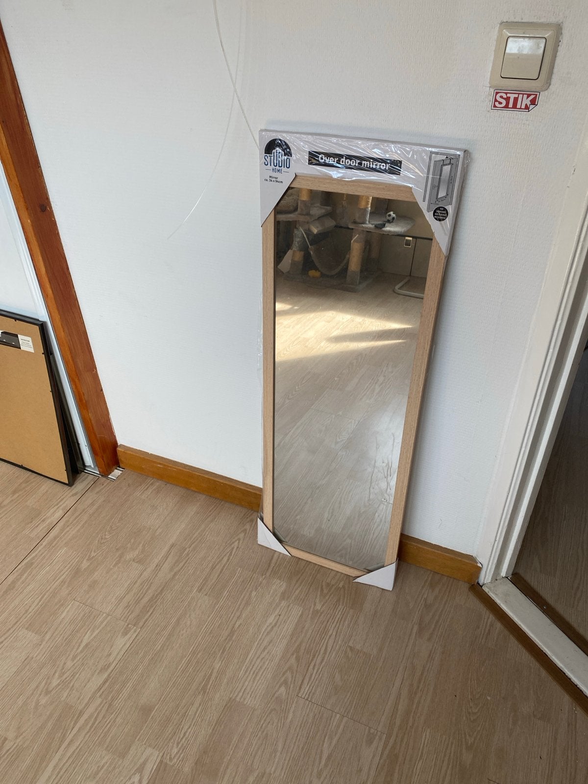 Nieuwe Over-deur spiegel van Studio Home, Ophalen, Minder dan 50 cm, 100 tot 150 cm, Nieuw