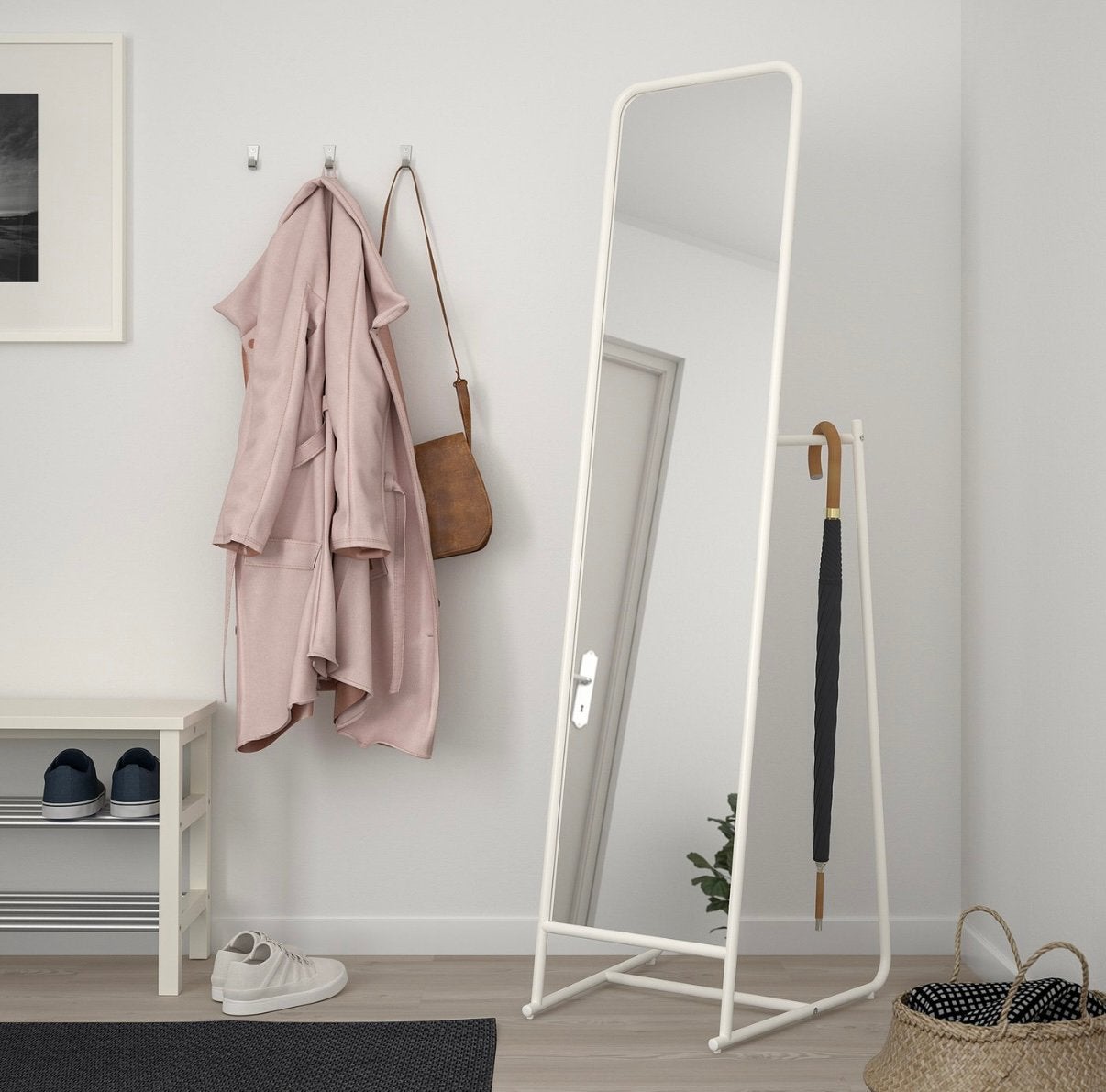 Ikea Spiegel, Ophalen, Minder dan 50 cm, Zo goed als nieuw, Minder dan 100 cm