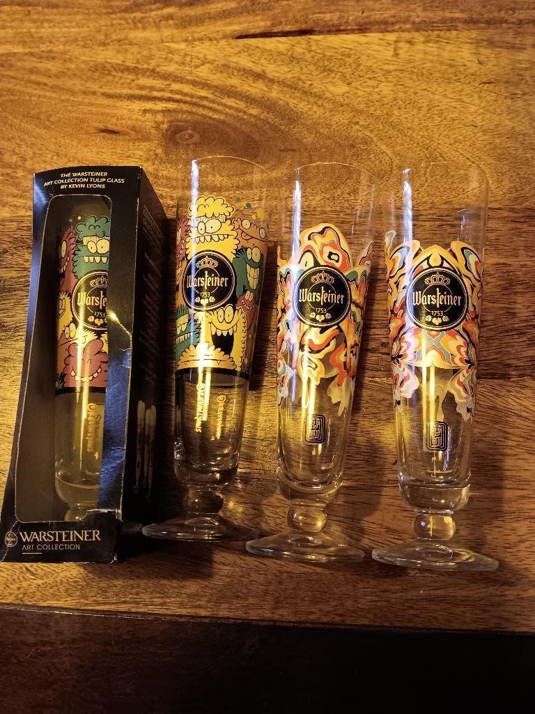 WARSTEINER ART COLLECTION TULIP, Verzamelen, Biermerken, Nieuw, Glas of Glazen, Overige merken, Ophalen