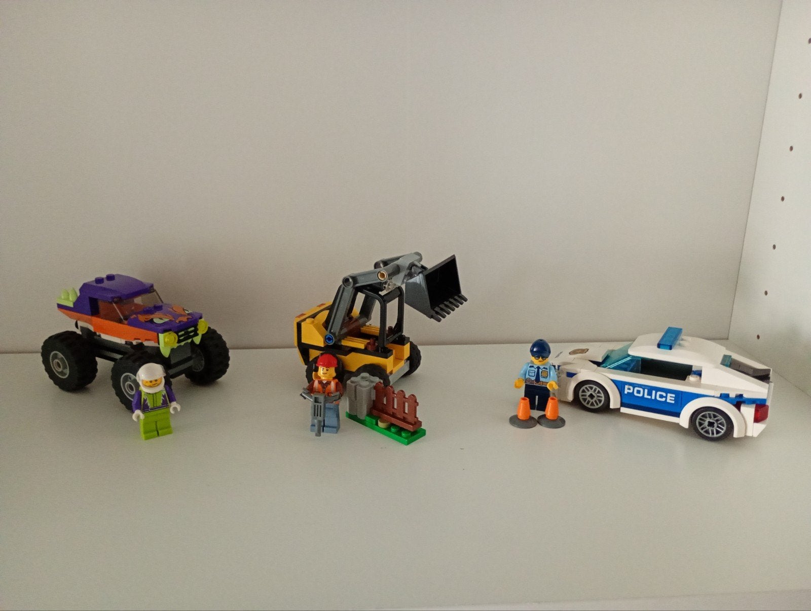 Lego City setjes 60219 60239 60251 (1), Inclusief minifiguren, Lego, Ophalen of Verzenden, Complete set