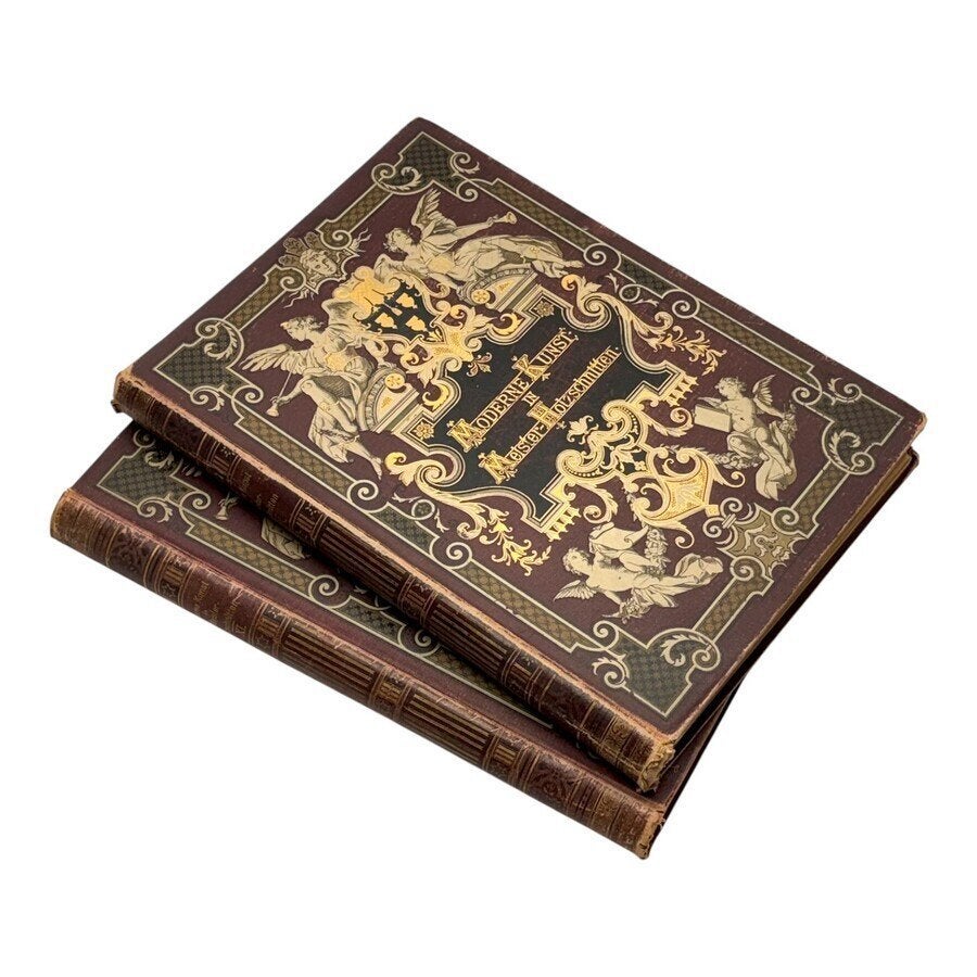 ‘Moderne Kunst in Meister-Holzschnitten’, Ophalen of Verzenden