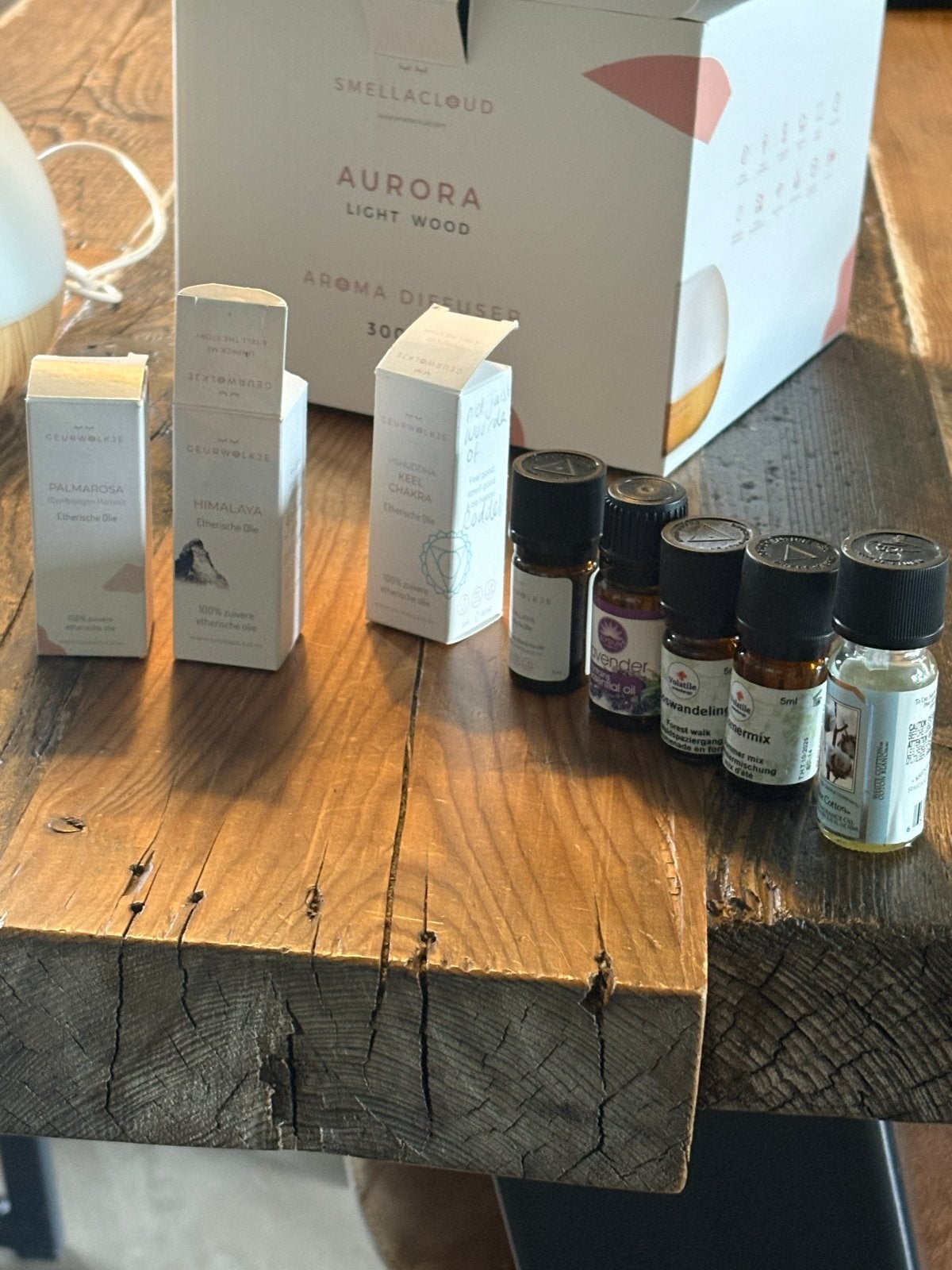 Geurwolkje Aurora Aroma Diffuser met diverse geuren, Ophalen, Zo goed als nieuw