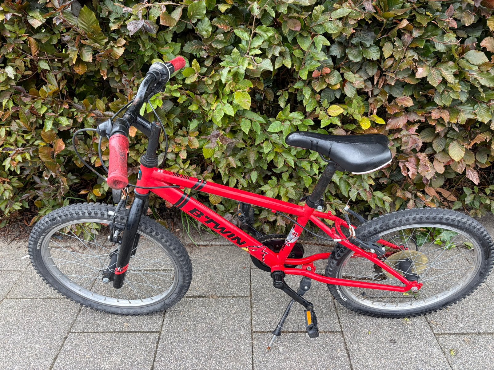 B’Twin jongensfiets 20inch, Ophalen, Gebruikt, Staal, 20 tot 24 inch