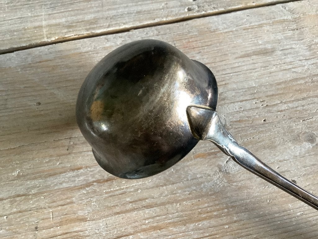 Verzilverde soeplepel, Antiek en Kunst, Ophalen