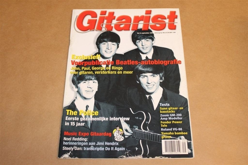 Magazine Gitarist [Sep 2000] — Beatles, Police, Jimi Hendrix, Boeken, Ophalen of Verzenden, Gelezen, Artiest