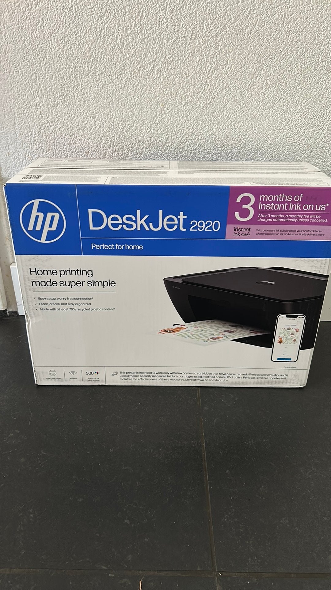HP deskjet 2920 kleurenprinter, Ophalen of Verzenden, Nieuw, Printer