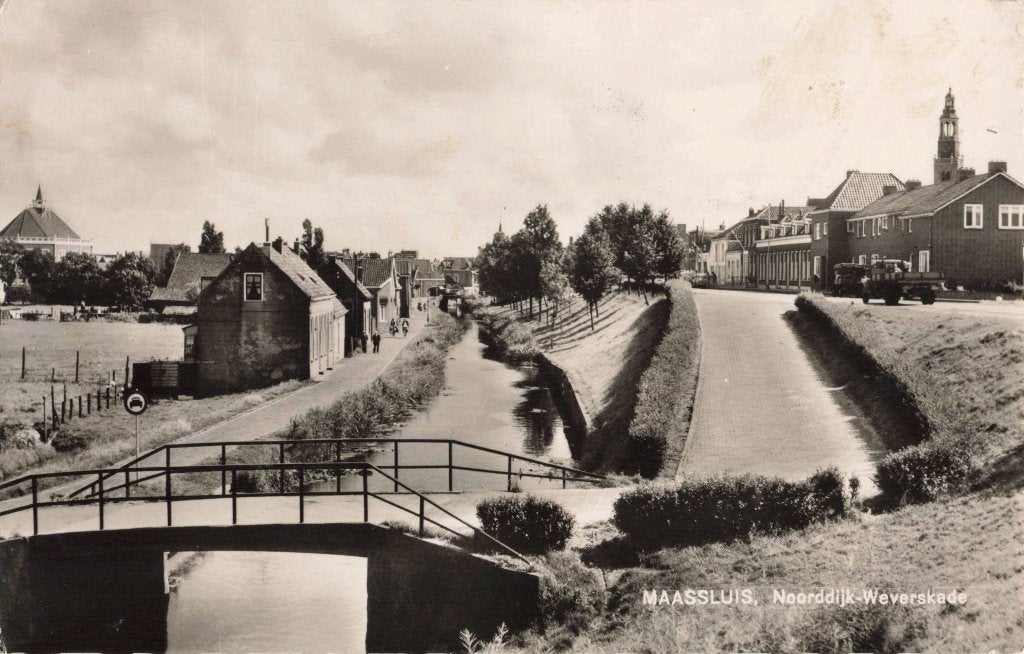 Maassluis Noorddijk Weverskade L3444, Ophalen, 1960 tot 1980, Gelopen, Zuid-Holland