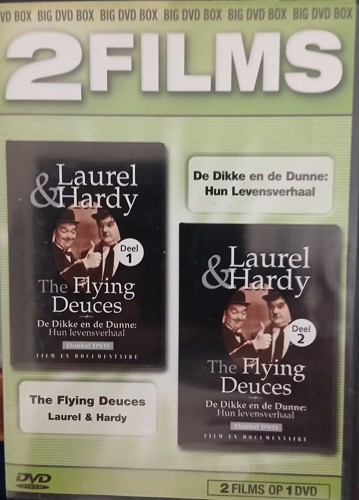 Laurel and hardy dvd.s 4 stuks zie foto.pakket 455, Alle leeftijden, Ophalen of Verzenden, Zo goed als nieuw, Actiekomedie