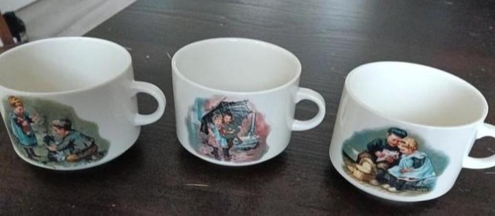 Set van 3 Villeroy & Boch Ot en Sien soepkommen, Ophalen of Verzenden
