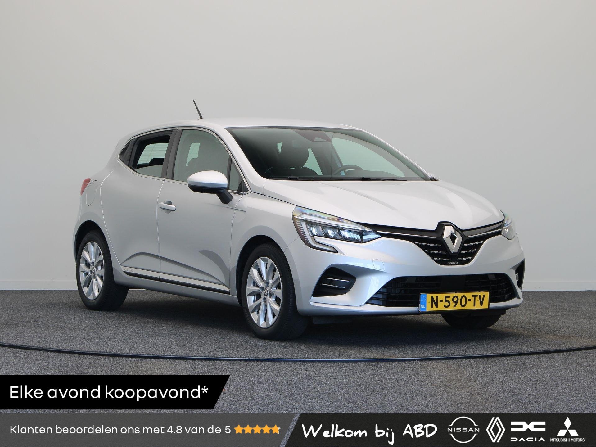 Renault Clio TCe 90pk Intens | Climate control | Apple Carpl, Voorwielaandrijving, Dealer onderhouden, Gebruikt, Euro 6