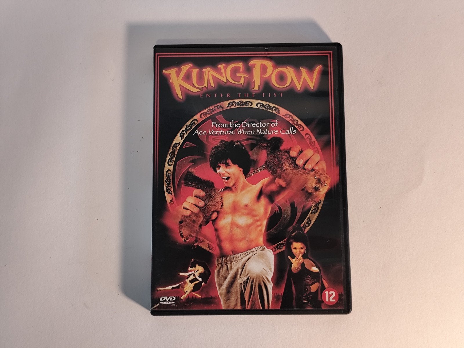 Kung Pow Enter the Fist DVD, Ophalen of Verzenden, Zo goed als nieuw, Vanaf 12 jaar, Inclusief doosje