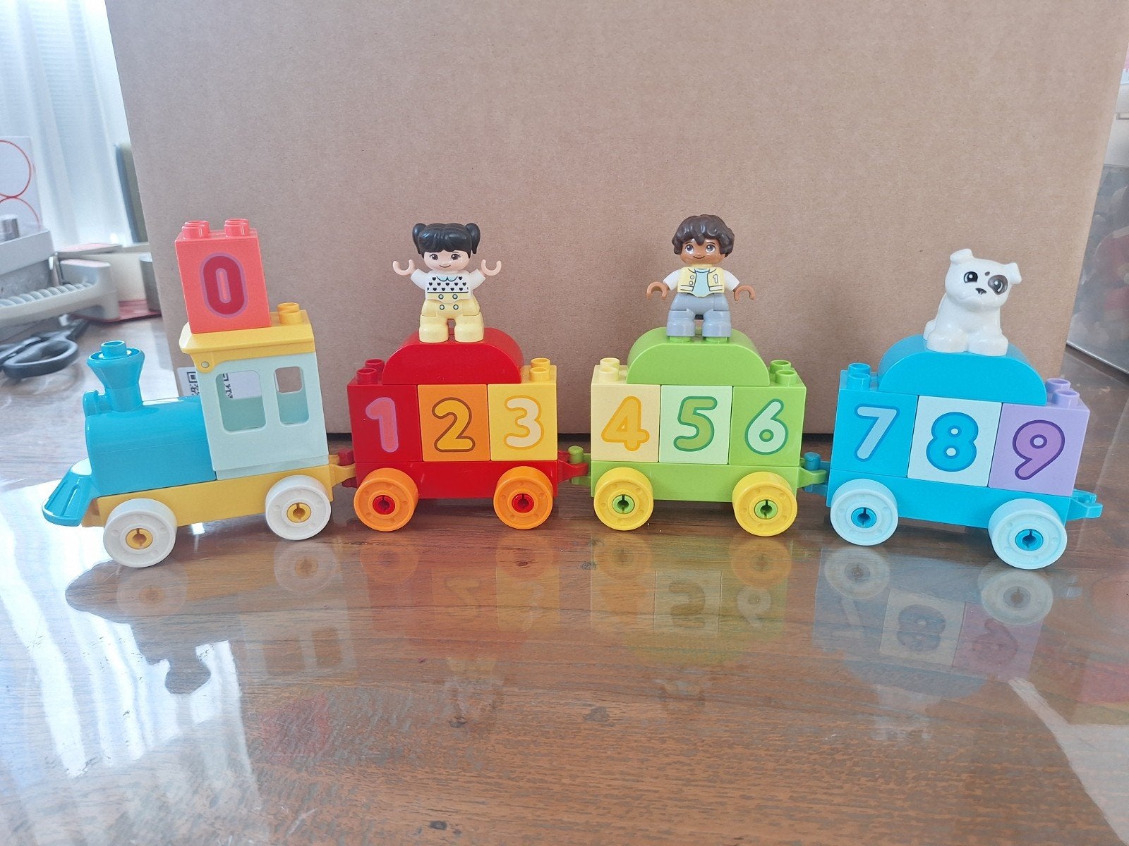 Lego Duplo 10954 Getallentrein Leren Tellen, Ophalen of Verzenden, Zo goed als nieuw