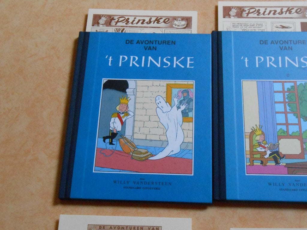 De avonturen van ‘t prinske 1 tot 4 1994- 1997 1 ste druk., Nieuw, Ophalen of Verzenden, Willy Vandersteen, Complete serie of reeks