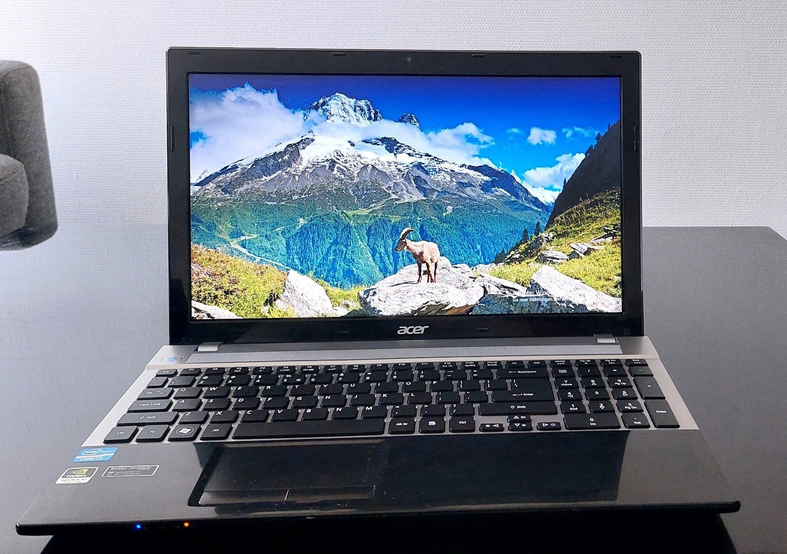 Acer aspire i7 15 inch Opslag 500 GB SSD, Computers en Software, Windows Laptops, Zo goed als nieuw, 15 inch, SSD, 2 tot 3 Ghz
