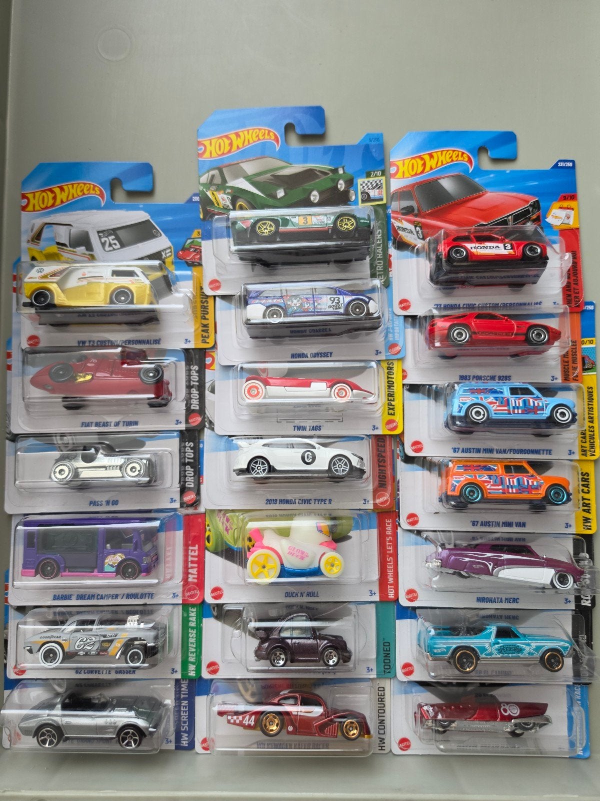 Hot Wheels partij Collectie 20 Diverse Modellen HotWheels, Hobby en Vrije tijd, Modelauto's | Overige schalen, Verzenden, Nieuw
